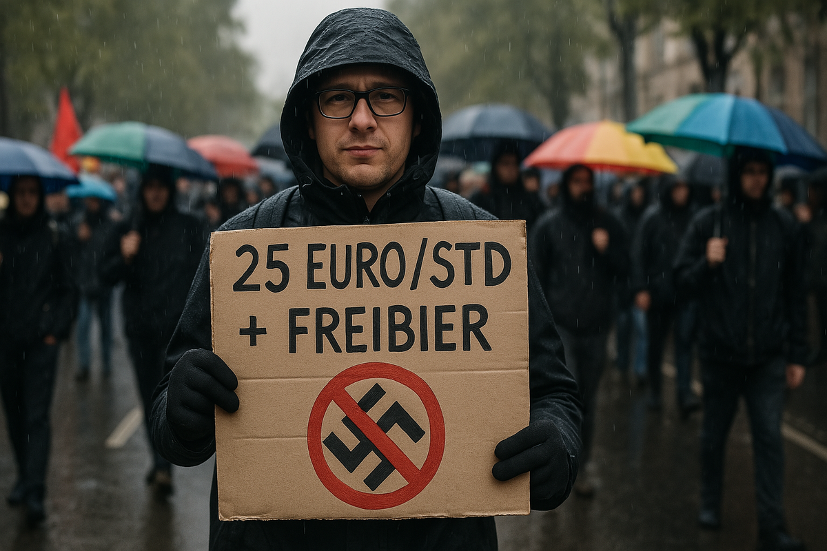 Die Märchen vom "Demogeld": Wie Rechte an Bezahl-Demonstranten glauben und warum das so irre ist wie praktisch